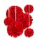 12 Packs: 6 ct. (72 total) Red Paper Pom Poms by Celebrate It™